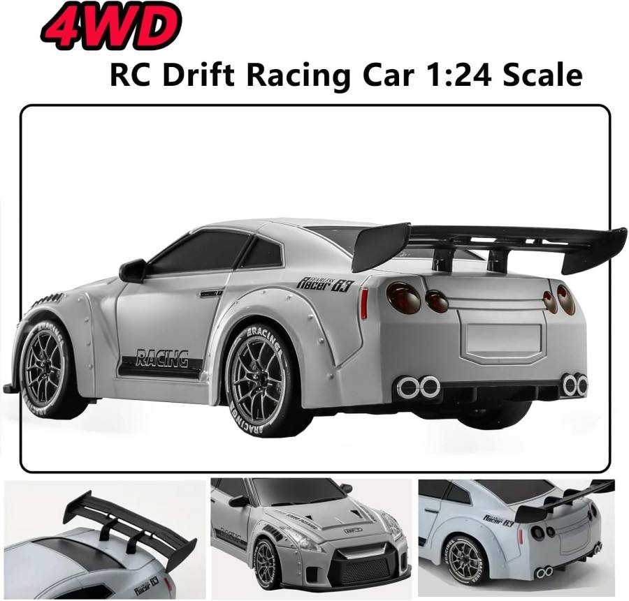 GTR Style RC Drift Car 1:24 – Electric Remote Control Drift Racer