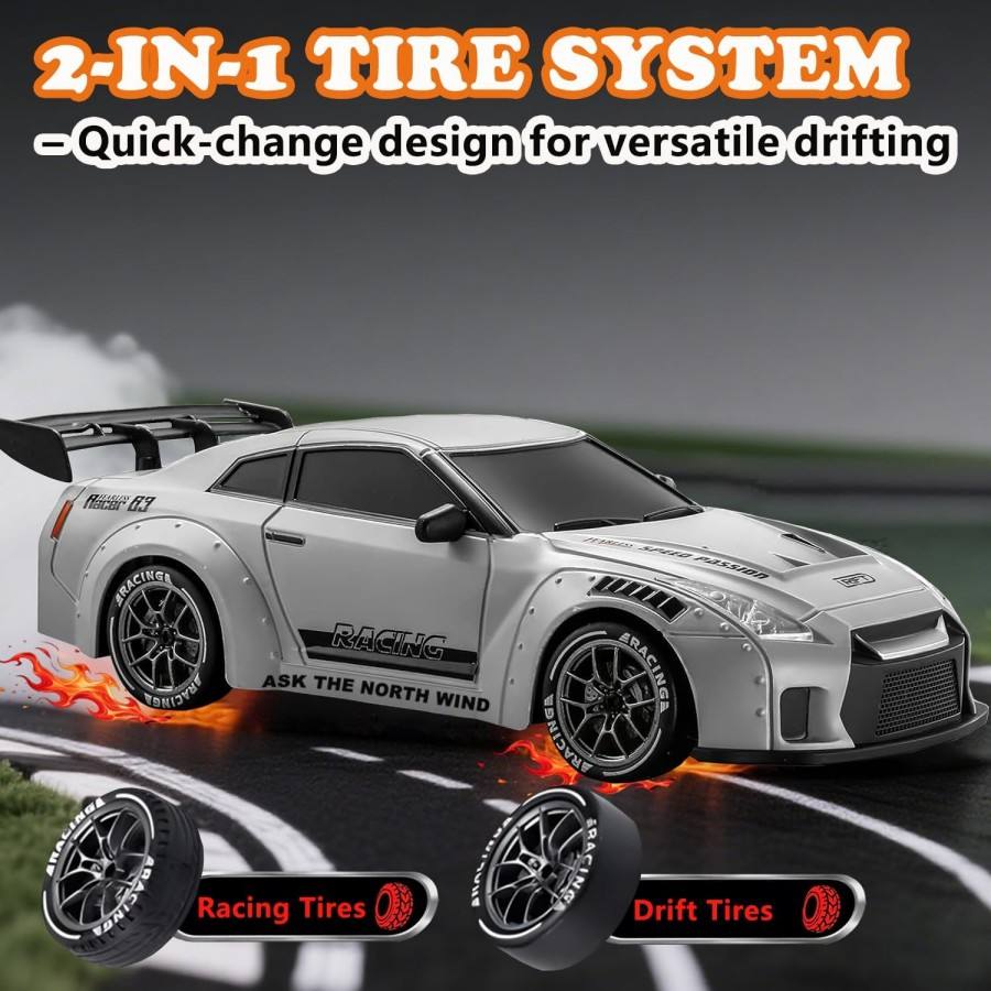 GTR Style RC Drift Car 1:24 – Electric Remote Control Drift Racer