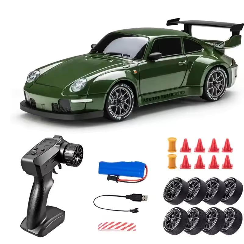 911 Style RC Drift Car 1:24 – Electric Remote Control Drift Racer
