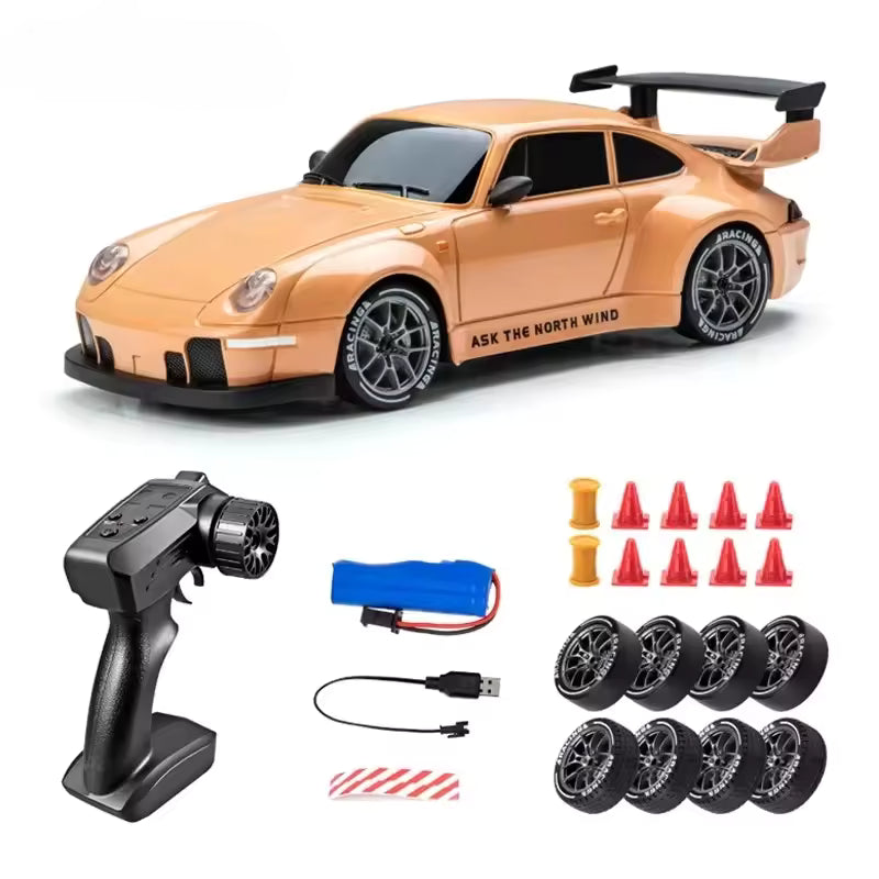 911 Style RC Drift Car 1:24 – Electric Remote Control Drift Racer